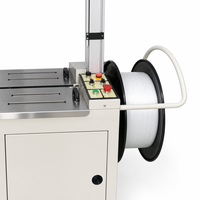 Machine de cerclage entièrement automatique G003 pour cartons, bande PP, cycle de 2,5 secondes pour entrepôt