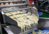 Nouvelle ligne de production de frites surgelées, machine de découpe, de friture et de congélation des pommes de terre, usine de transformation complète, congélateur tunnel IQF 304