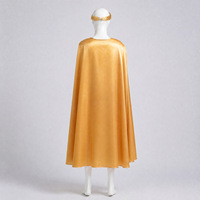Costume de dieu grec Zeus pour adulte, tunique blanche, cape dorée, couronne de lauriers, ceinture en satin, ensemble pour Halloween, performance scénique, jeu de rôle