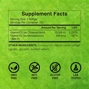 Complément alimentaire en gélules molles personnalisables <span class=keywords><strong>Vitamine</strong></span> D3+K2 Ingrédients naturels Santé osseuse adulte Soutien immunitaire Végétalien Femmes enceintes - Product Image 4