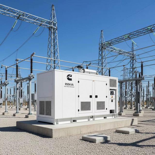 Industrial 1010kVA Silent Diesel Generator Designed for Long Hour Operation With High Performance Cummins Engine 415V Alternator