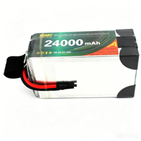 Paket Baterai LiPo Tingkat Tinggi, 24000MAh, 25C, Kapasitas Besar, 6S 7S 12S 14S
