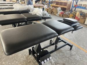 HICOMED Traitement d'acupuncture ostéopathique électrique Table de spa de massage sur canapé Lit de rééducation de physiothérapie de la colonne vertébrale médicale - Product Image 4