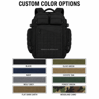 Mochila Personalizada para Senderismo, Camping y Trekking, de Gran Capacidad, con Múltiples Compartimentos, Resistente al Agua, Duradera y Transpirable