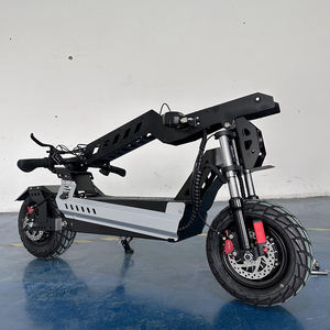 Scooter <span class=keywords><strong>électrique</strong></span> à gros pneus et double moteur, pneus tout-terrain de 13 pouces - Product Image 5