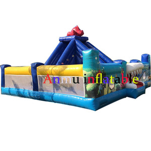 Vente au prix <span class=keywords><strong>de</strong></span> gros : Combinaison <span class=keywords><strong>de</strong></span> trampolines gonflables et <span class=keywords><strong>de</strong></span> toboggans sur le thème marin, adorés des enfants. - Product Image 6
