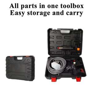 Nettoyeur de <span class=keywords><strong>voiture</strong></span> sans fil haute pression, puissant, longue autonomie, <span class=keywords><strong>batterie</strong></span> lithium, pistolet à mousse à jet d'eau sans fil, lave-auto portable - Product Image 6