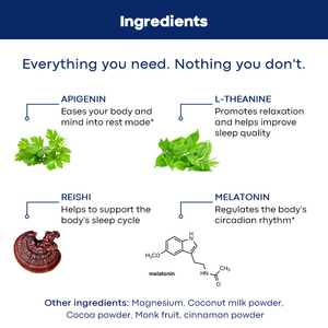 เครื่องดื่มโกโก้ร้อนสำหรับผู้ใหญ่ที่กำหนดเองพิมพ์กระเป๋าธรรมชาติช่วยในการนอนหลับและแมกนีเซียมสงบ - Product Image 4