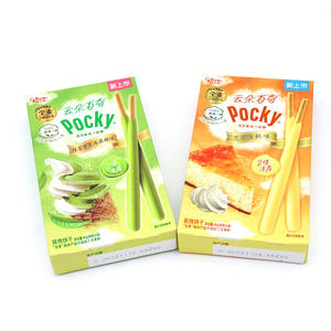 แท่งช็อคโกแลต Pocky คลาวด์48ชิ้นบิสกิตชีสเค้กมัทฉะแท่งคุกกี้วานิลลาขนมจีน - Product Image 6