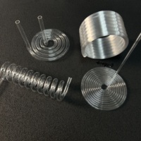 Tubo de Cuarzo de Sílice Fundido de Alta Calidad, Mini Tubo de Vidrio Transparente Resistente al Calor para Diversas Aplicaciones Industriales, OEM ODM