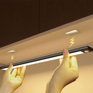 Lámpara LED Inalámbrica Recargable por USB de Entrega Rápida, Lámpara de Noche Moderna con Sensor Interior, Luz de Sombra de Ojo de Gato - Product Image 4