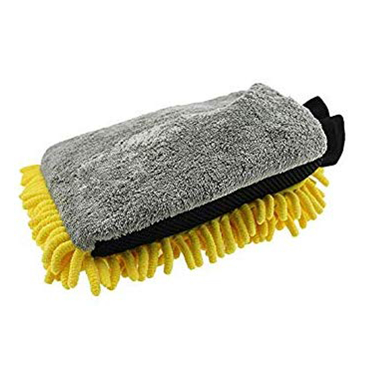 car wash mitt microfiber waterproof premium chenille sponge car gloves