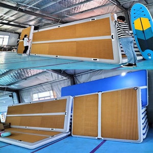 2025 thiết kế mới màu sắc có thể được tùy chỉnh không khí Dock 6 người Inflatable nước nổi đảo máy bay phản lực trượt tuyết du thuyền Dock Inflatable Dock - Product Image 2