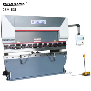 WC67K 3 meters Hydraulic Press Brake with TP10S Sheet Metal Bending Machine for stainless steel