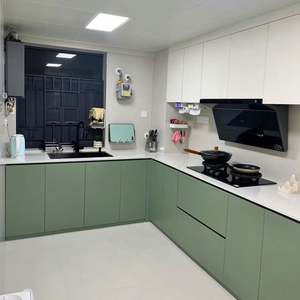 Juego de muebles de madera hechos a medida con diseño moderno para Villas de alta gama. - Product Image 1