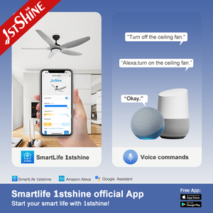 Ventilatore da <span class=keywords><strong>Soffitto</strong></span> Silenzioso Smart Home 1stshine con Luce LED, Efficiente, Affidabile, di Qualità Premium, Vendita all'Ingrosso - Product Image 6