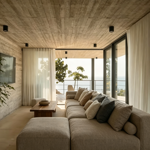 Conception personnalisée de villa tropicale sur la <span class=keywords><strong>falaise</strong></span> avec terrasse et piscine, plan architectural et visualisation 3D, support approfondi - Product Image 5