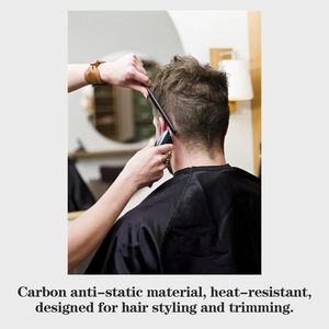 Sisir rambut tukang cukur profesional sisir penata pisau cukur aksesori rambut sisir - Product Image 2