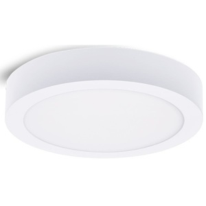 Plafonnier LED 12W 1320Lm 6000K, panneau lumineux blanc froid pour usage intérieur - Product Image 1