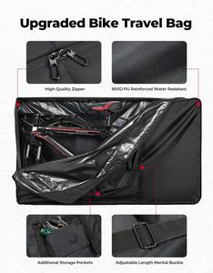 Bolsa de Viaje Plegable para Bicicleta, Muestra Gratis, Bolsa Deportiva para Hombre y Mujer, Bolsa de Viaje Compacta y Plegable - Product Image 5