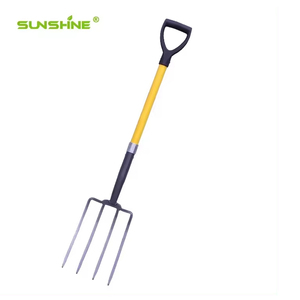 <span class=keywords><strong>Fourche</strong></span> de <span class=keywords><strong>jardin</strong></span> en acier au carbone SUNSHINE Heavy Duty avec poignée ergonomique en D - Product Image 5