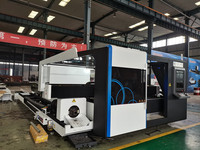 Machine de découpe laser à fibre fermée Rbqlty 6000W, machine de découpe laser industrielle pour métaux, vente chaude
