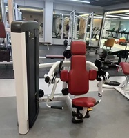 Machine à triceps assis à charge sélective SK Commercial, appareil d'extension des bras pour la musculation en salle de sport professionnelle