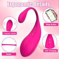 Wearable Wireless Remote Vibrator-Diskreter Klitoris stimulator 12-Gang-Vibration wasserdichtes Sexspielzeug für Frauen im Freien
