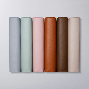 Custom Candy Green A5 PU Leather Loose-Leaf Hardcover Planner <b>Binder</b> Gold Ring Magnetic Buckle Digital Printing Personal <b>Budget</b> - Product Image 6