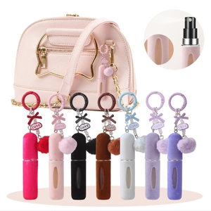 New <strong>Explosive</strong> Plush Bag Hanging <strong>Perfume</strong> Bottle 5ML <strong>Perfume</strong> Sub Bottle Portable Travel Spray Bottle - Product Image 1
