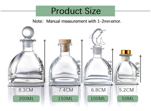 ขวดแก้วน้ำหอมปรับอากาศสำนักงานลดราคาพิเศษ ขนาด 50 มล. 100 มล. 150 มล. 250 มล. ขวดเปล่าแบบกำหนดเองสำหรับน้ำหอมปรับอากาศแบบก้านไม้หอม - Product Image 2
