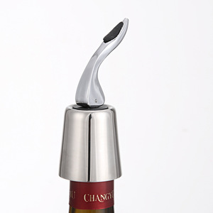 Tapón de acero inoxidable <span class=keywords><strong>para</strong></span> <span class=keywords><strong>vino</strong></span>, tapón de Metal <span class=keywords><strong>para</strong></span> botella de champán, con logotipo personalizado - Product Image 4