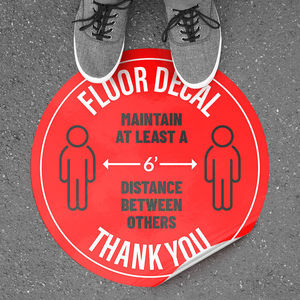 Custom Outdoor Advertising Luxury Supermarket Store Film Full Color <strong>Printing</strong> Durable Eco-Friendly Vinyl 3D <strong>Floor</strong> Stickers 2 Year - Product Image 2