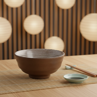 Bol à riz rond en mélamine de 4,5 pouces pour restaurant, design annuel, prix de gros abordable