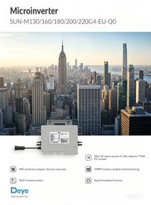Micro-onduleur solaire Deye SUN-M180G4-EU-Q0 4 MPPT 1800W pour système photovoltaïque résidentiel de balcon - Product Image 6