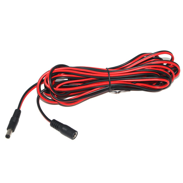 Extension DC Cable Male Female DC5521 DC5525 Power Cable for Laptop Monitor Power Cord