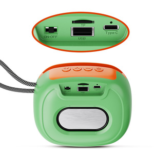 Mini-enceinte personnalisée 5.3 avec fente pour carte, design compact et portable, pour usage domestique et extérieur, 5 heures d'autonomie, avec support. - Product Image 4