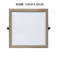 Tableau blanc effaçable à sec portable avec cadre en bois et support en métal, mini tableau blanc magnétique pour enfants, enseignants