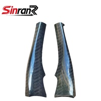 Faldones Laterales Estilo RB para RX7 FD FD3S 1992-2002, 2 Piezas, Fibra de Carbono FRP, Fibra de Vidrio, Pieza de Repuesto para Mejora de Carrocería Ancha Exterior