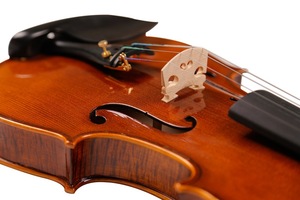À motif fait à la main <span class=keywords><strong>violon</strong></span> haute qualité d'érable panneau, panneaux d'épicéa, ébène, professeur recommandé - Product Image 3