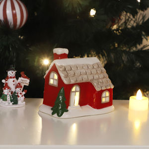 2025 <strong>Christmas</strong> Ornament <strong>Custom</strong> Ceramic <strong>Christmas</strong> <strong>Village</strong> <strong>Houses</strong> Cute <strong>Christmas</strong> Gift - Product Image 2