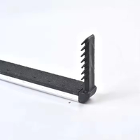 Connecteur d'angle en PP noir Usunk 12A anti-vieillissement pour vitrage double IGU à bord chaud - Vente en gros