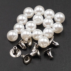 Cuentas de prensa manual de muestra gratis, ajuste de fijación Manual de perlas, pernos de perlas ABS para ropa de cuero - Product Image 1