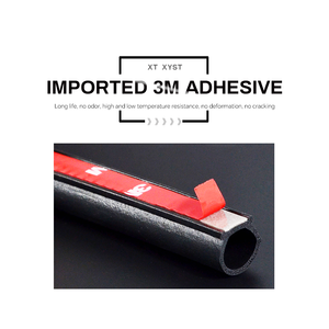 Tira de Sellado Autoadhesiva de EPDM de 3M <span class=keywords><strong>para</strong></span> Puertas de Automóviles, Sellos de Goma, Aislamiento Acústico y Anti-Ruido, Impermeable, a Prueba de Polvo, Cortable, OEM ODM - Product Image 3