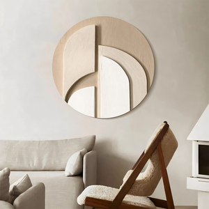 <span class=keywords><strong>D</strong></span>écoration murale 3D personnalisée Peinture abstraite moderne faite à la main en relief <span class=keywords><strong>D</strong></span>écoration murale en bois pour <span class=keywords><strong>galerie</strong></span> <span class=keywords><strong>d</strong></span>'<span class=keywords><strong>art</strong></span> <span class=keywords><strong>D</strong></span>écoration <span class=keywords><strong>d</strong></span>'hôtel - Product Image 3