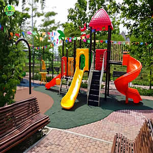 Terrain de jeu extérieur public extérieur petits terrains de jeux diapositives zone d'<span class=keywords><strong>activité</strong></span> pour enfants aire de jeux extérieure - Product Image 1