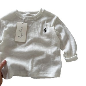 Child Star Circle Boys Long Sleeve T-Shirt Solid Color Breathable Base Layer S Size Spring Style Outerwear Top - Product Image 5