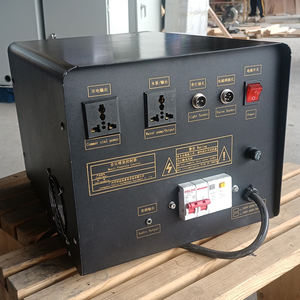 Fenlin FS-05 LED dans su çeşmesi Mini paslanmaz çelik açık bahçe otel dekor için müzikli fıskiye - Product Image 4