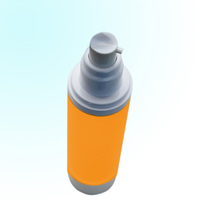 Botol Plastik Airless Kosong Berkualitas Tinggi Berwarna-warni 15ml 30ml 50ml untuk Kemasan Lotion dengan Pompa Semprot untuk Penggunaan Kosmetik