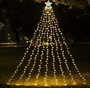 <span class=keywords><strong>Luces</strong></span> LED de <span class=keywords><strong>Navidad</strong></span> en <span class=keywords><strong>Cascada</strong></span> para Exteriores, Decoración para Patio, Campamento, Fiesta, Boda, Árbol de <span class=keywords><strong>Navidad</strong></span>, Guirnalda de <span class=keywords><strong>Luces</strong></span> Decorativas - Product Image 1